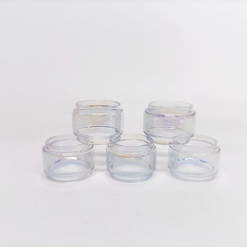 5Pcs Bulb Fatboy BUBBLE GLASS TUBE Inside DiameterID16,ID19,ID21,ID22,ID23,ID24,ID25mm Rainbow