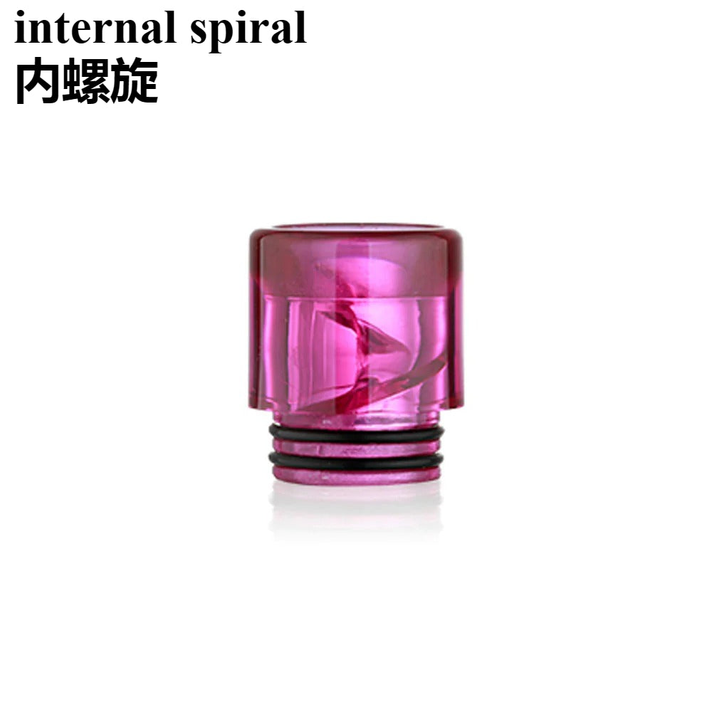 1PC 510 810 Internal Spiral Plastic Straw Joint