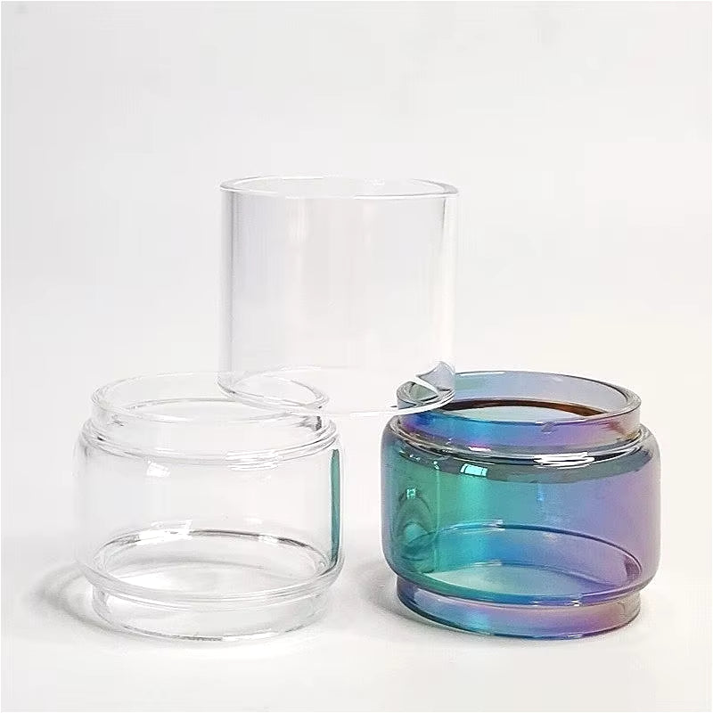 1set 3 in 1 Straight Bubble Glass Tube for Dead Rabbit V2 RTA Griffin 25 mini Tornad Hero 150 Resa Prince The Troll X