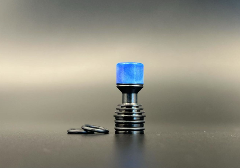 DDSX 1pc 510 Tombo Giri Stainless Steel Resin Drip Tip