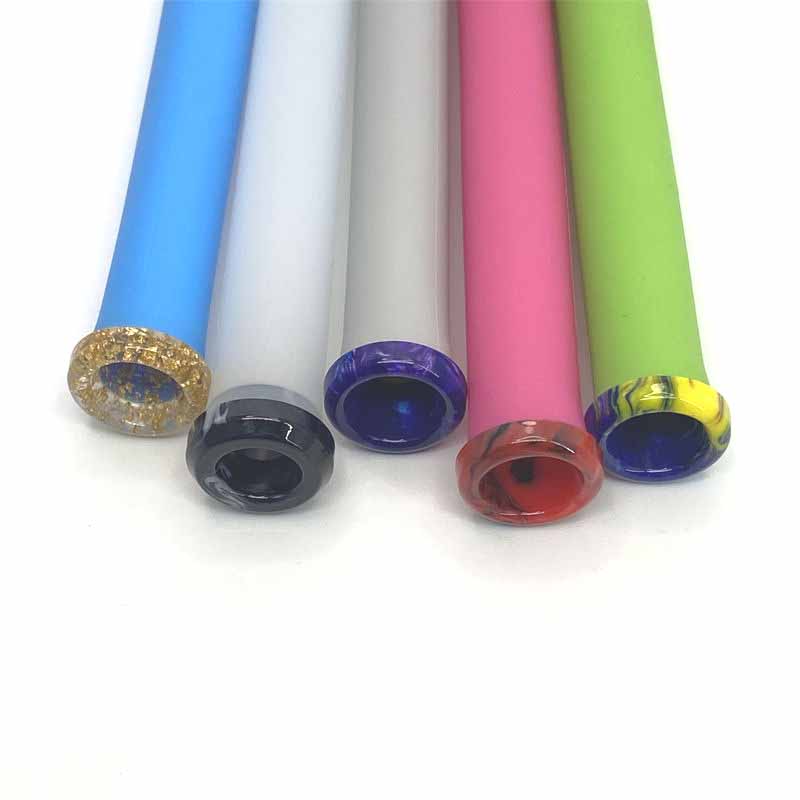 1PCS 810 Short Version Without Rubber Ring Profile M Straw Joint Random color