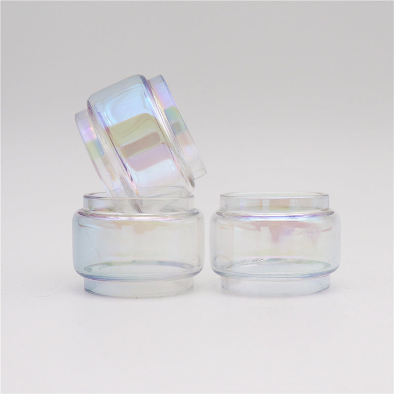 5PCS Micro rainbow Bubble glass tube for sky solo/BERSERKER MINI V2/Hastur MTL Mini RTA/Skrr/Skrr-s/Luxe S kit/Luxe kit/LUXE II 220W kit/sky solo plus/GEN KIT/GEN S 220w KIT/NRG tank/NRG-S