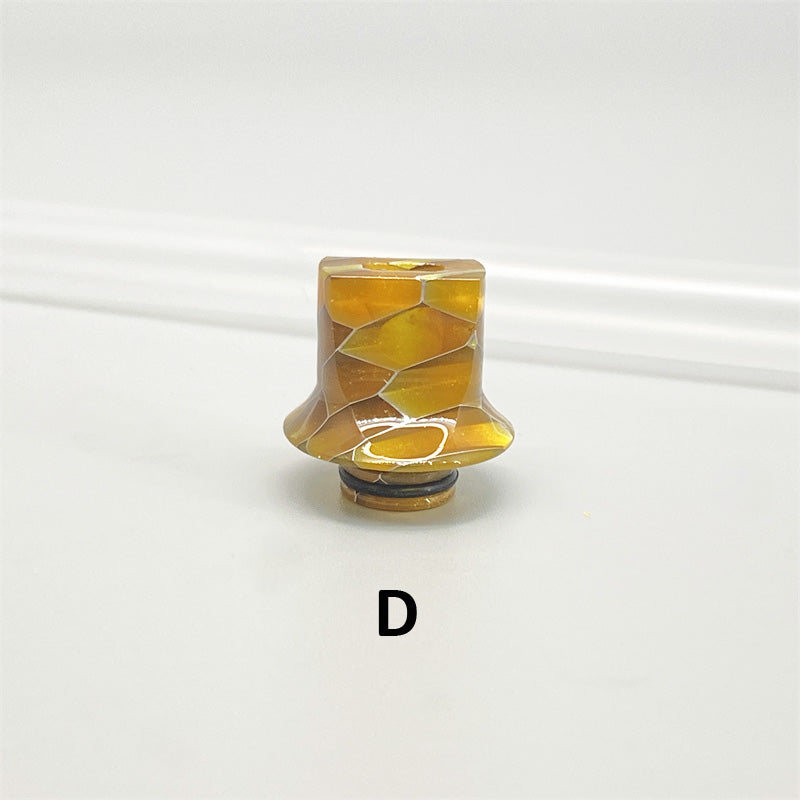 1PCS 510 Resin Flat Mouth Straw Joint