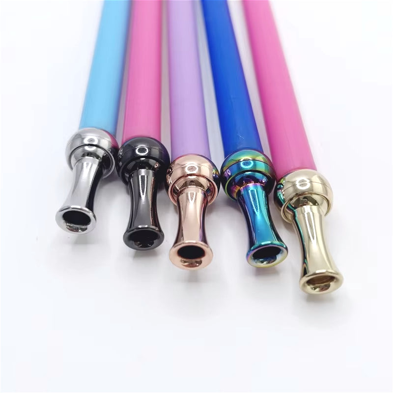 1PC 510 Stainless Steel Rotatable 360 Degrees Mouthpiece Straw Joint