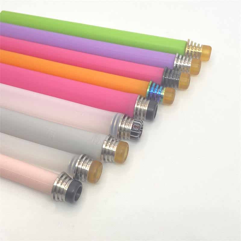 1PCS 510 810 Tower Stainless Steel + Resin Straw Joint