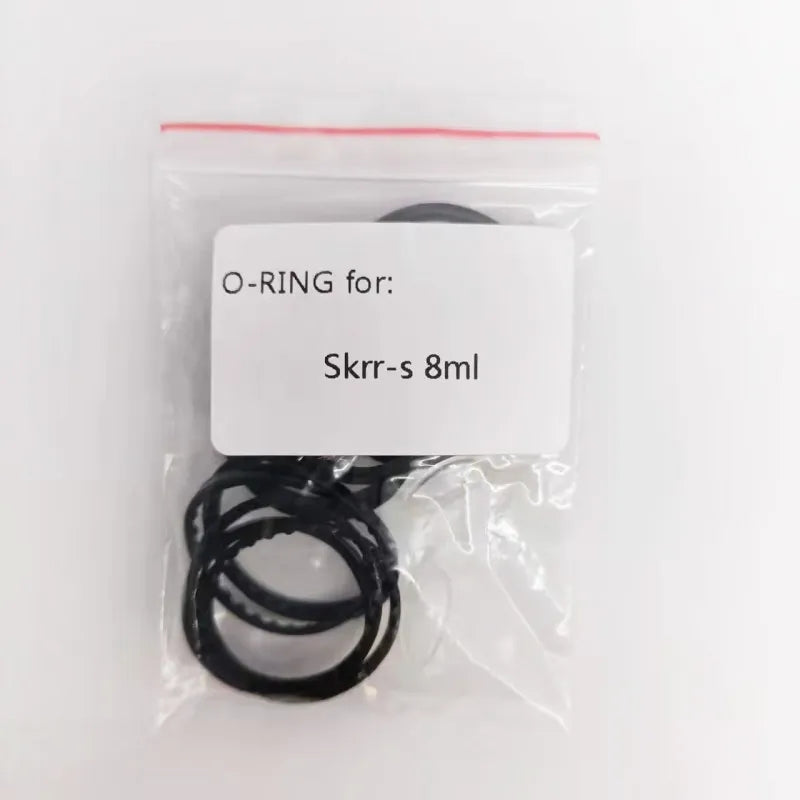 Straw Joint Rubber Sillicone Seal O-Ring for Sky Solo 3.5ml / Luxe S Kit 8ml / GEN KIT 8ml / Skrr-s / NRG MINI TANK 4ml (15 Rings/Package)