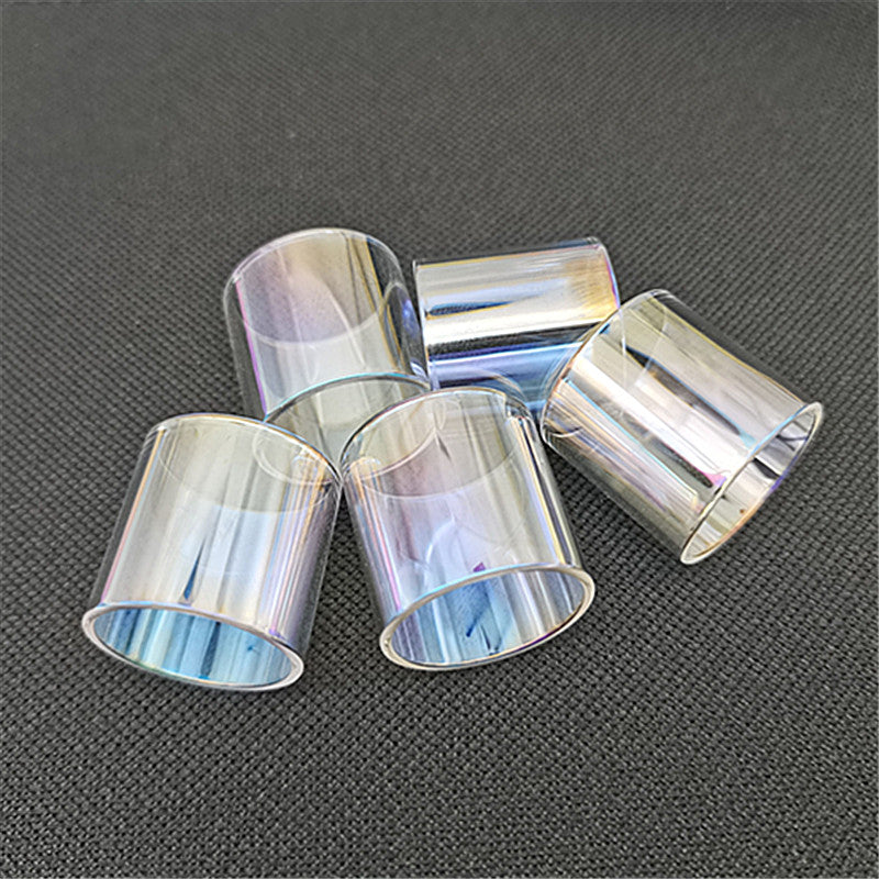 5PCS Micro rainbow Straight Glass TUBE For Skrr/Skrr-s/Luxe S kit/Luxe kit/II 220W/sky solo plus/GEN KIT/GEN S 220w KIT/NRG tank/NRG-S/TOT RTA