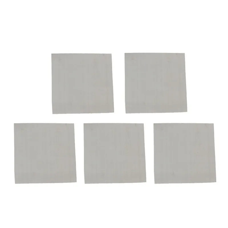 Straw Joint 5 Pcs 316 Stainless Steel Mesh Authentic Combustion Supporting Net for Accessories