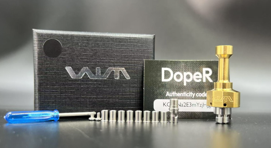 DDSX 1set 2025 VWM Dope R Rebuildable Atomizer 316 Stainless Steel New Tenjin VWM Model with Protective Wrap