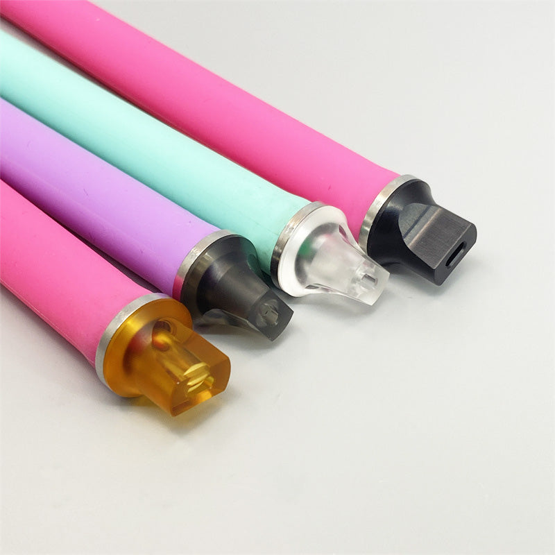 1PCS 810 Stainless Steel Acrylic Flat Mouth Straw Joint Random Color