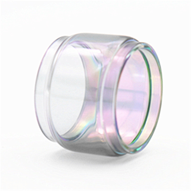 5PCS Translucent rainbow Bubble glass tube for Ares MTL RTA (TPD Edition)4ML
