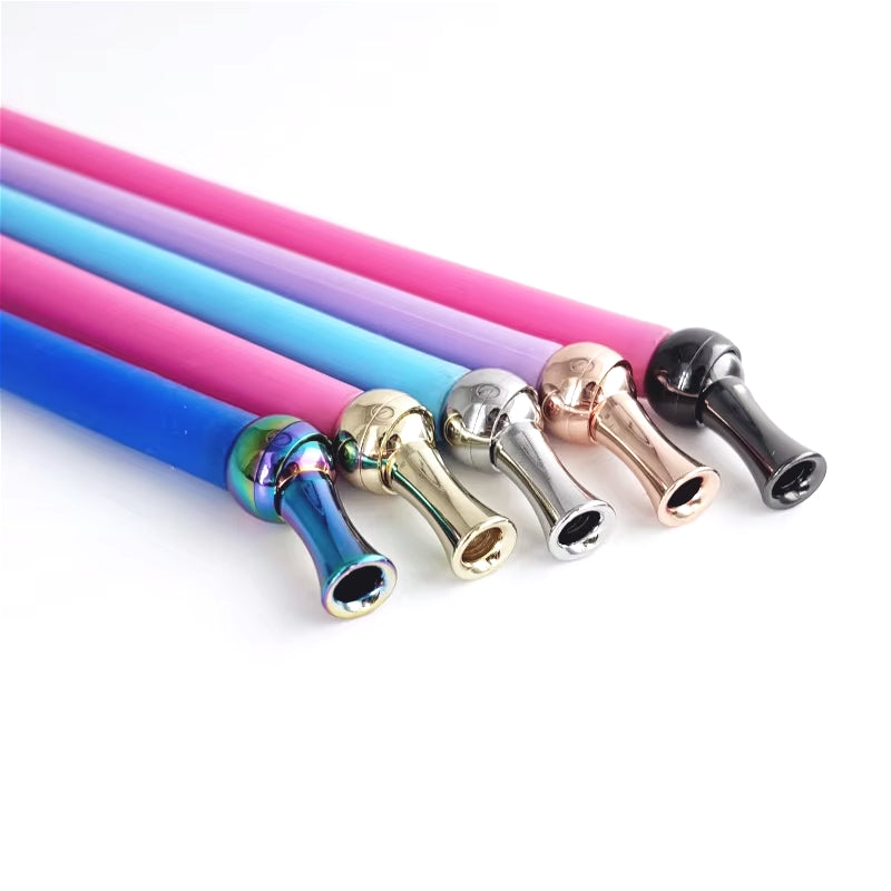 1PC 510 Stainless Steel Rotatable 360 Degrees Mouthpiece Straw Joint