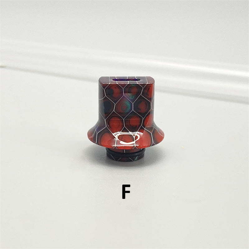1PCS 510 Resin Flat Mouth Straw Joint
