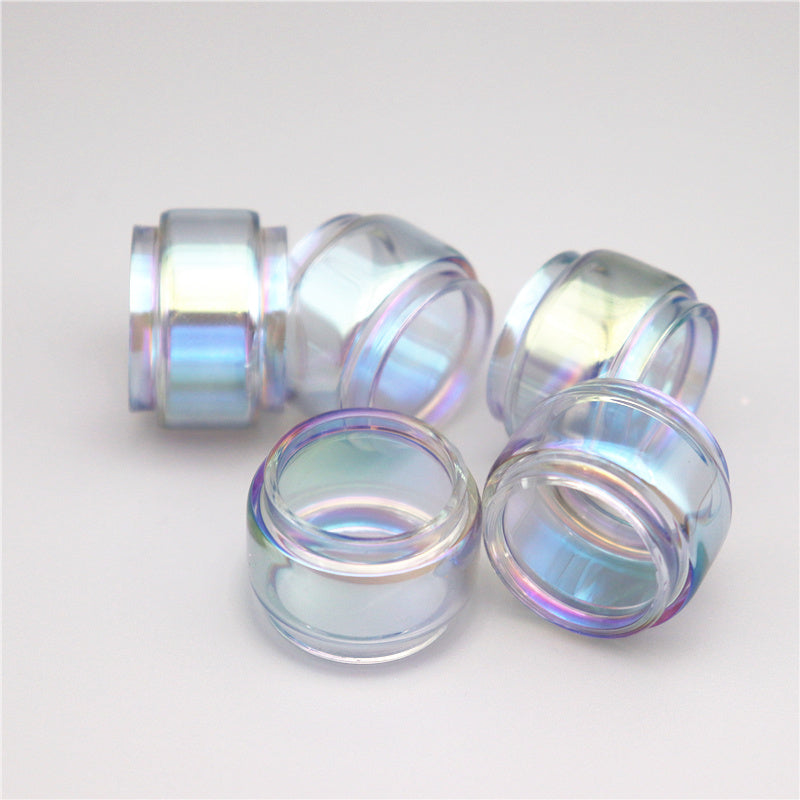 5PCS Micro rainbow Bubble glass tube for sky solo/BERSERKER MINI V2/Hastur MTL Mini RTA/Skrr/Skrr-s/Luxe S kit/Luxe kit/LUXE II 220W kit/sky solo plus/GEN KIT/GEN S 220w KIT/NRG tank/NRG-S