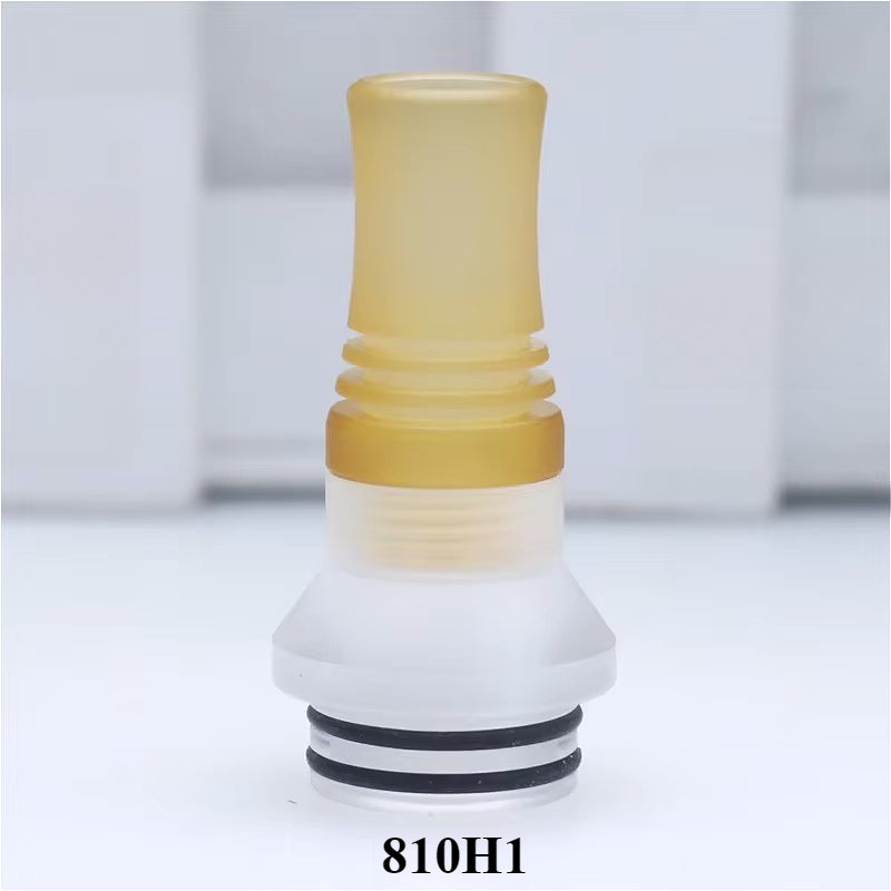 1PC 510 810 9holes Shunt anti-spitting oil Stainless Steel Plastic Combination Straw Joint