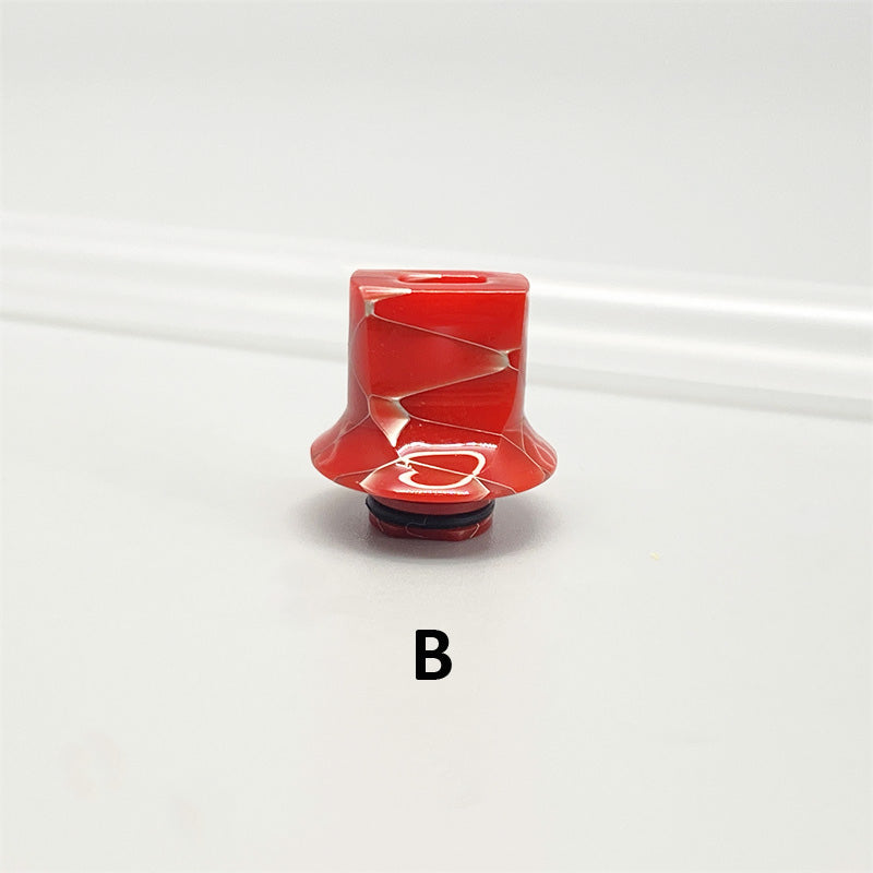 1PCS 510 Resin Flat Mouth Straw Joint