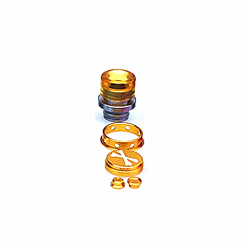 510/BB wide mouth Intergrated stainless steel and acrylic/510 DRIP TIP With Button set XBONE Colorful Aluminum DRIPTIPS Straw Joint