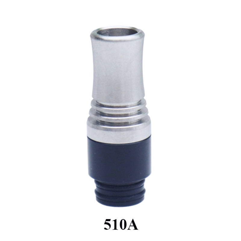 1PC 510 810 9holes Shunt anti-spitting oil Stainless Steel Plastic Combination Straw Joint