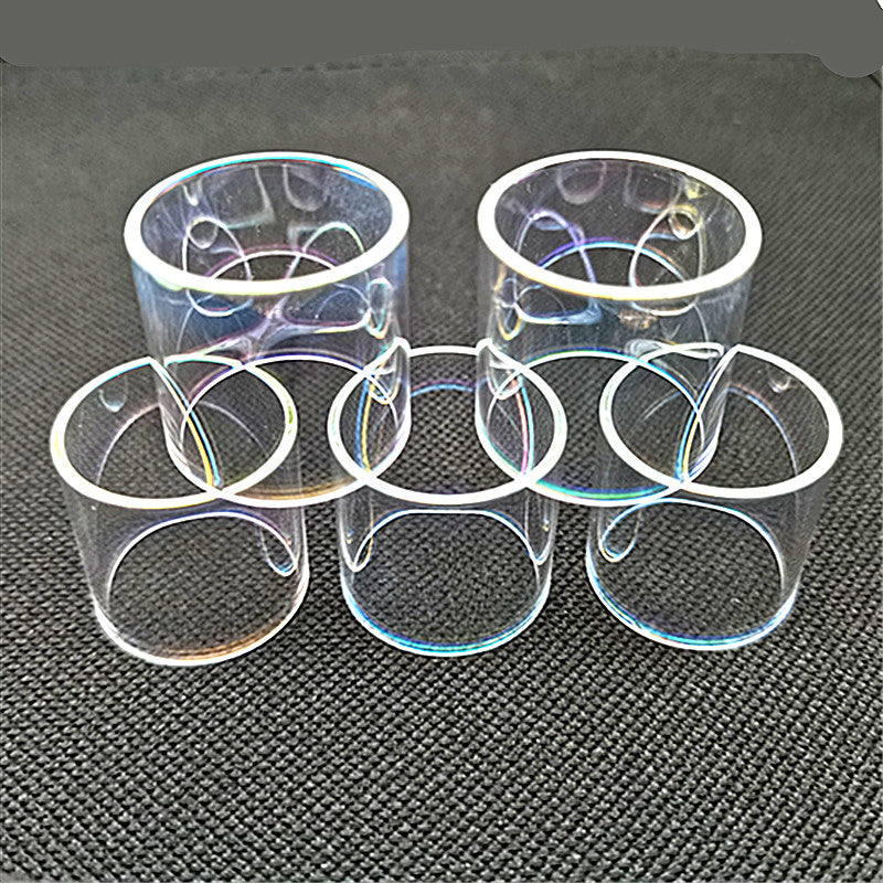5PCS Micro rainbow Straight Glass TUBE For Skrr/Skrr-s/Luxe S kit/Luxe kit/II 220W/sky solo plus/GEN KIT/GEN S 220w KIT/NRG tank/NRG-S/TOT RTA