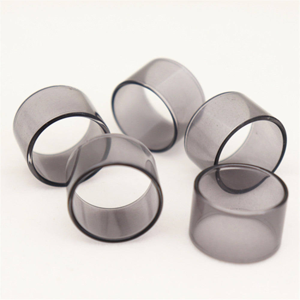 5PCS Straight Black Glass TUBE For bishop Standard/Bishop extension