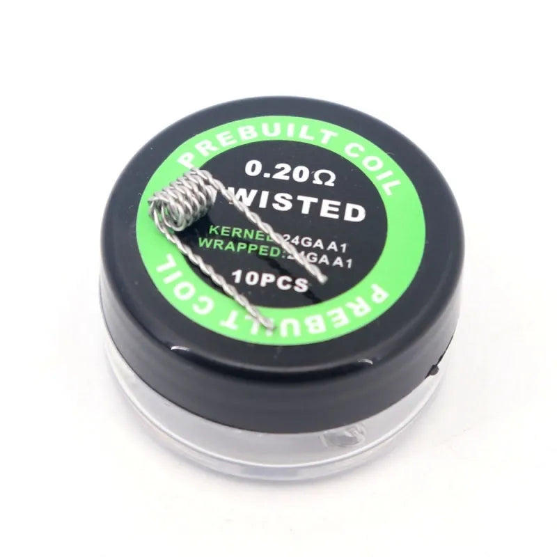 Straw Joint Fused Clapton Coils Alien Premade Coil Heating Resistance Heating Wire Accessory 1Box