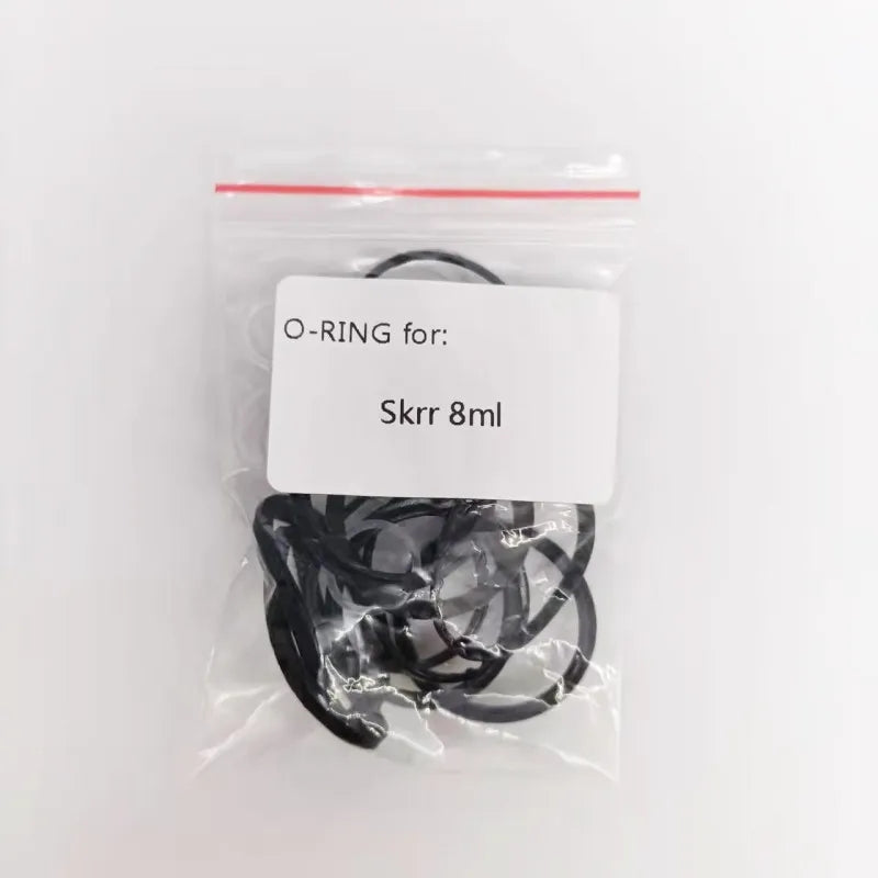 Straw Joint Rubber Sillicone Seal O-Ring for Sky Solo 3.5ml / Luxe S Kit 8ml / GEN KIT 8ml / Skrr-s / NRG MINI TANK 4ml (15 Rings/Package)