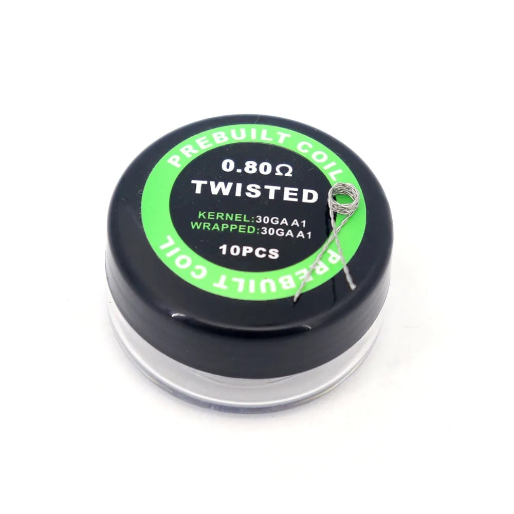 Straw Joint Fused Clapton Coils Alien Premade Coil Heating Resistance Heating Wire Accessory 1Box