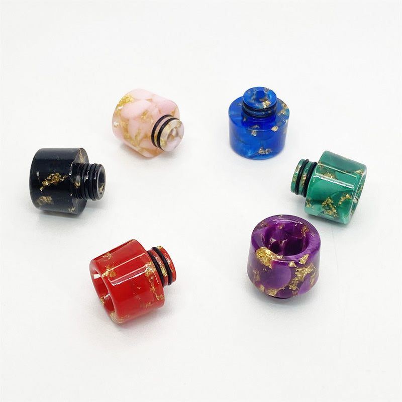 10PCS 510 Resin Random Color Straw Joint