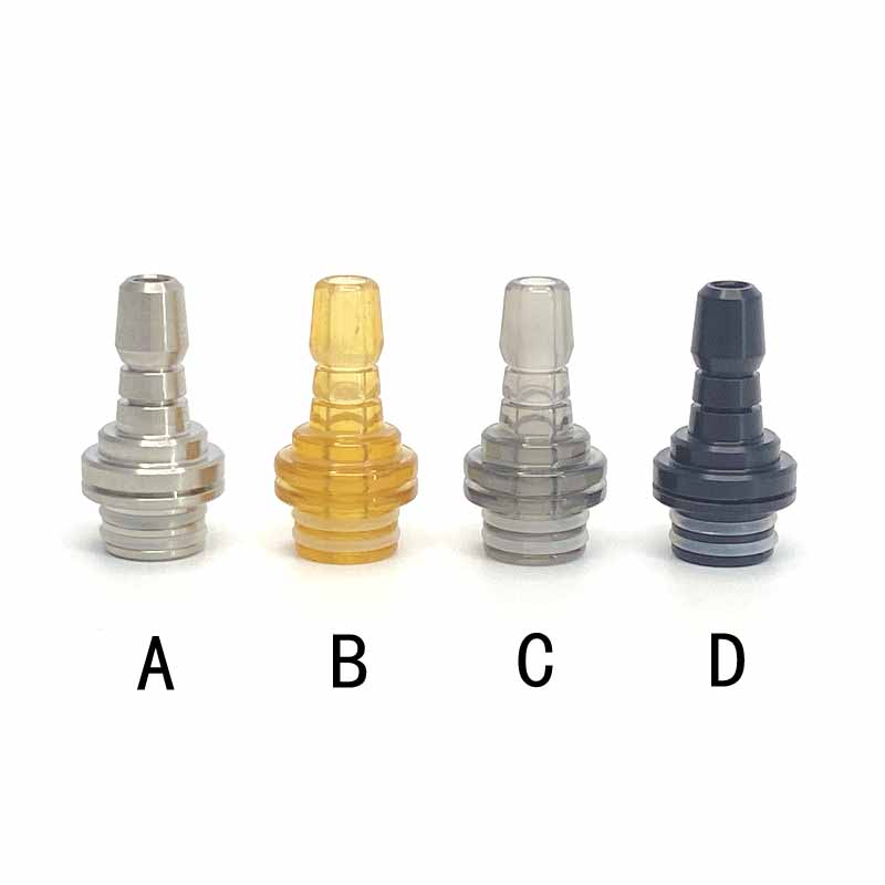 1PCS 510 Shuttle MTL Oral Suction Straw Joint