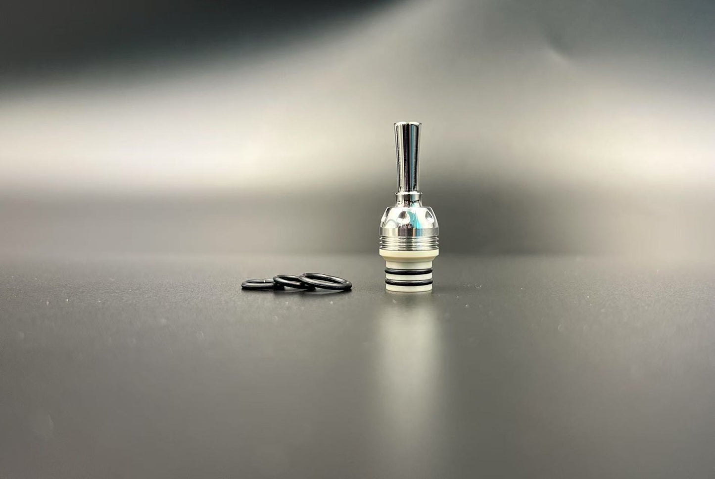 DDSX New Battery Mount 510 Drip Tip 360° Rotatable Direction Stainless Steel Mouthpiece