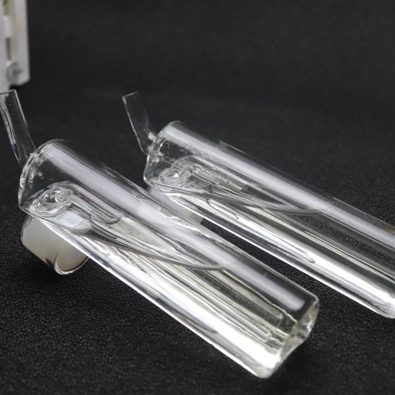 1set Alfah Hookah Base Clear Glass Pipes Silicone Adapter Portable Filter Mouthpiece Accessories