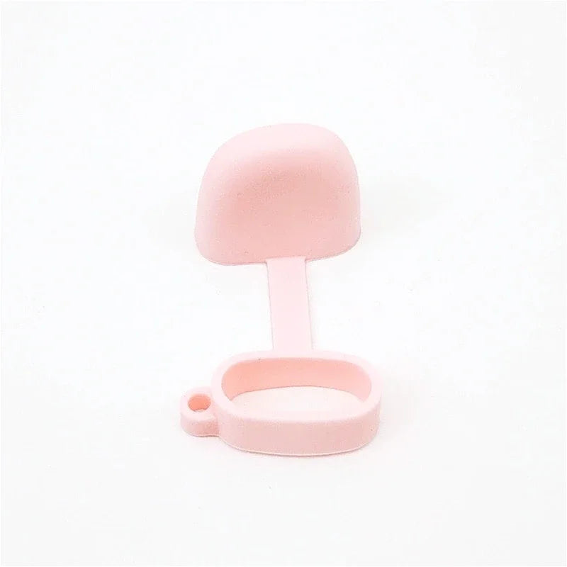 10PCS Silicone Protective Cover with Integrated Dust Cap Flat Mouth Dust Cap Accessories