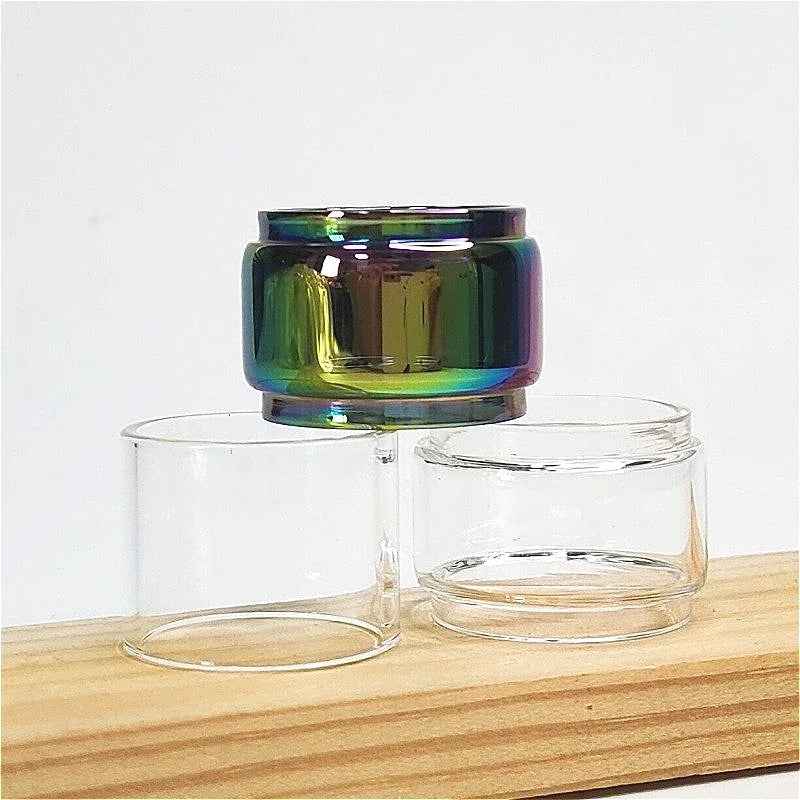 1set 3 in 1 Straight Bubble Glass Tube for Dead Rabbit RTA Machine Replacement Accessory