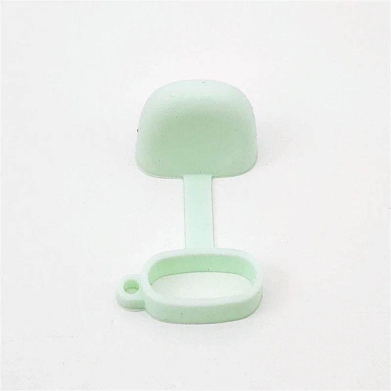 10PCS Silicone Protective Cover with Integrated Dust Cap Flat Mouth Dust Cap Accessories