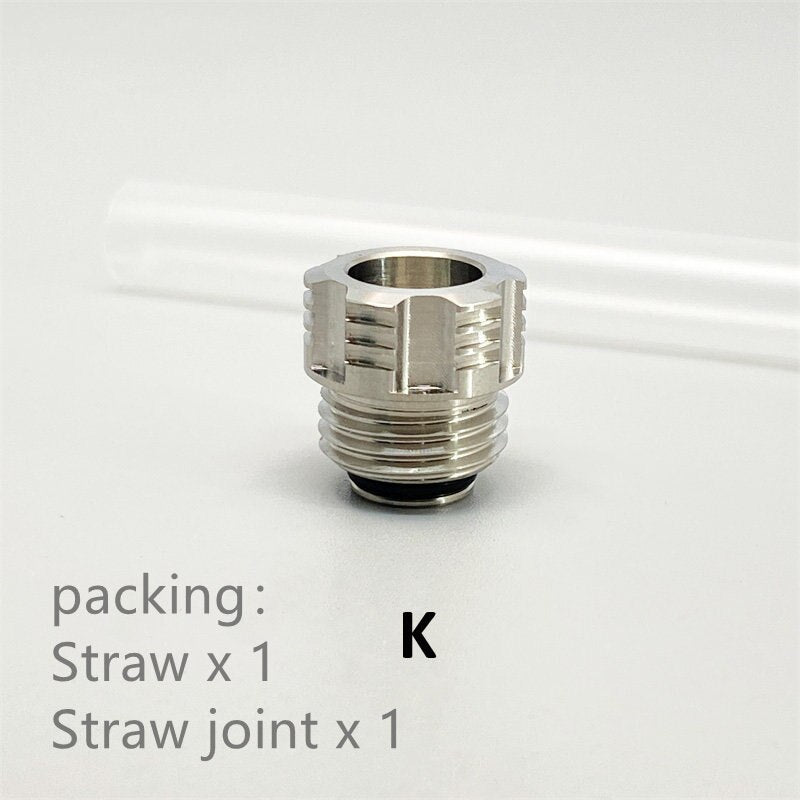 1pc BB Billet Box Adapter BB To 510 2slot /BB To 510 4slot/BB To 510 Radiating/510 To 510 Radiating Straw Joint