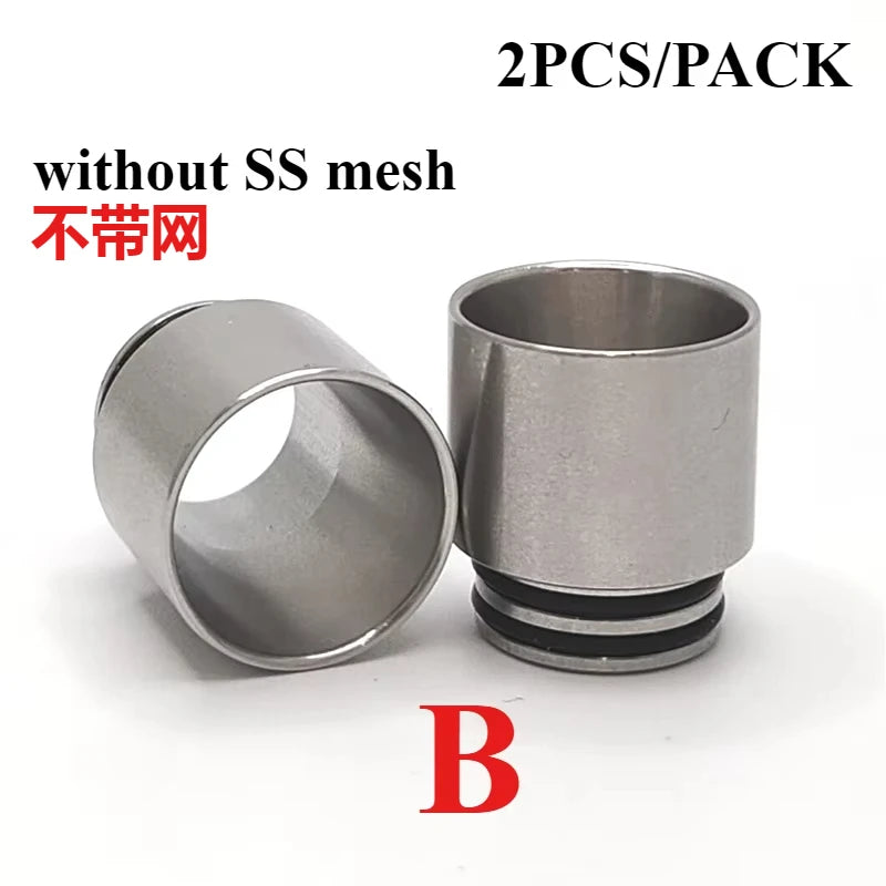810 Stainless Steel with Filter Screen, Anti Explosion Oil Stainless Steel Straw Joint