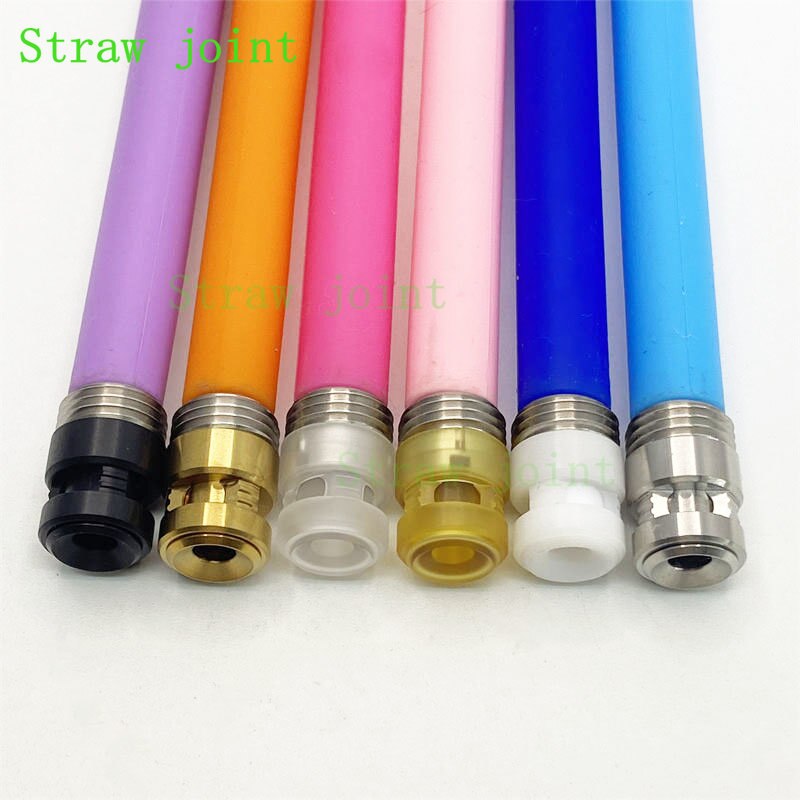 1PCS 510 316 Stainless Steel/peek/PEI/POM/PC PRC Quantum Shift Billet Box BB Interface Pipette Connector Straw Joint