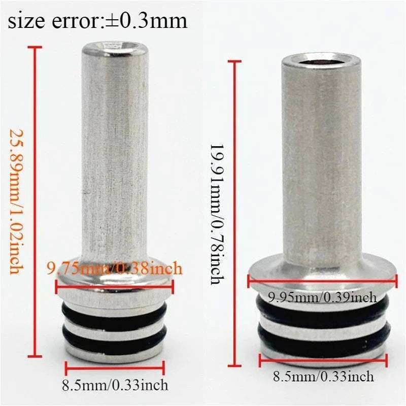 1piece 510 Stainless Steel Plastic Hastur Mini Pendekx Straw Joint D5005 D5009
