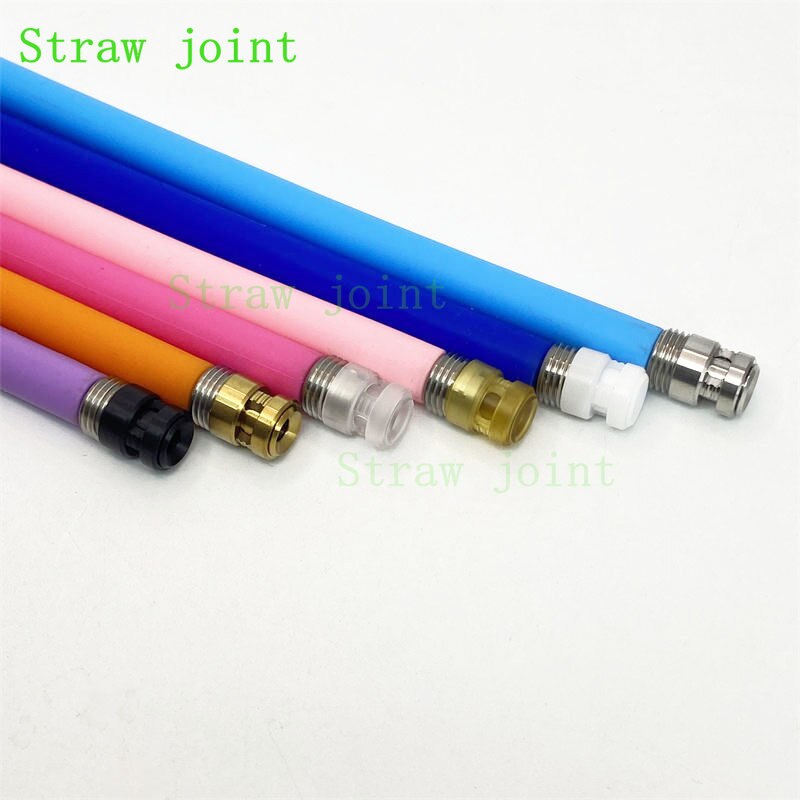 1PCS 510 316 Stainless Steel/peek/PEI/POM/PC PRC Quantum Shift Billet Box BB Interface Pipette Connector Straw Joint
