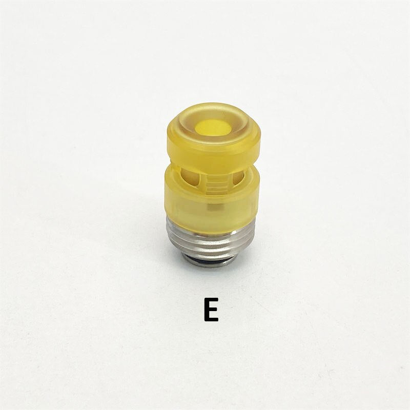 1PCS 510 316 Stainless Steel/peek/PEI/POM/PC PRC Quantum Shift Billet Box BB Interface Pipette Connector Straw Joint