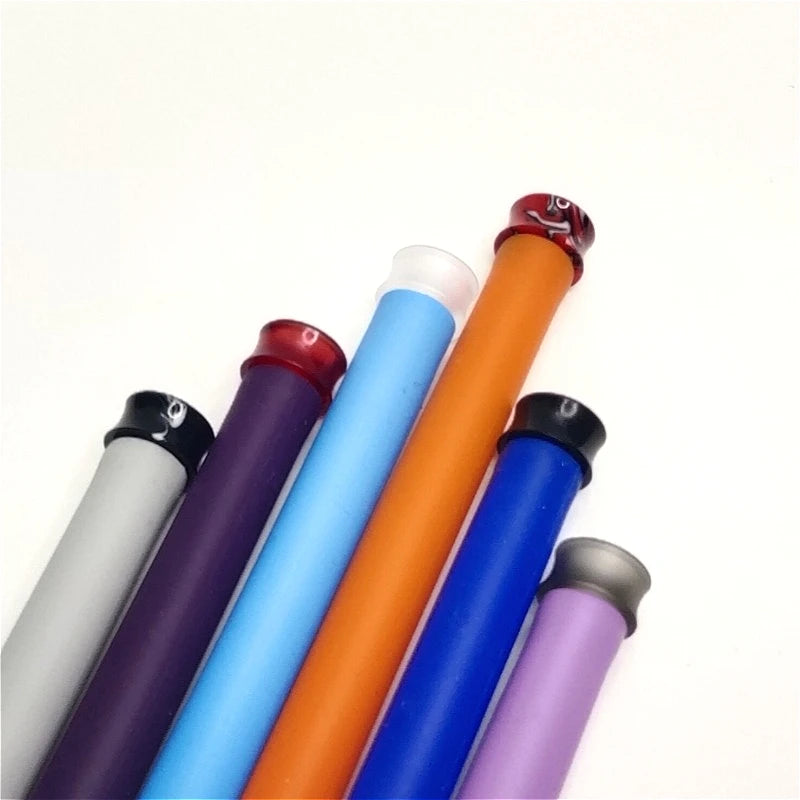 1PC 810 Unbound Small Waist Drip Nozzle Acrylic Resin Rubber ring-free Straw Joint