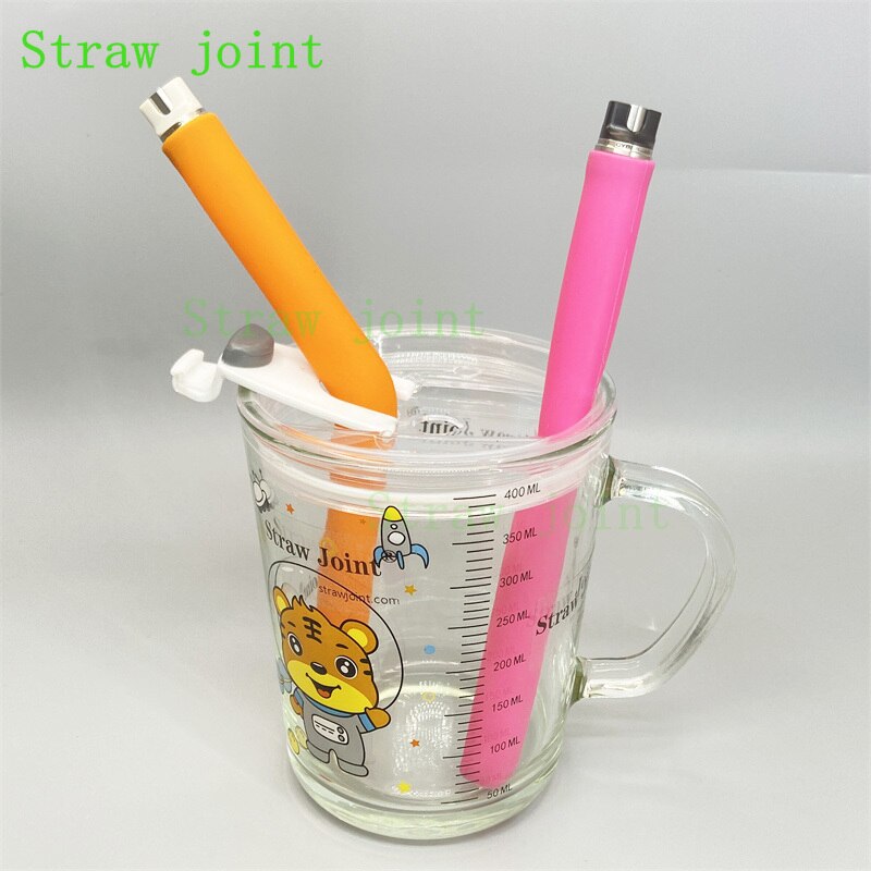 1set BB Billet Box Flat Mouth Silicone Straw Straw Joint