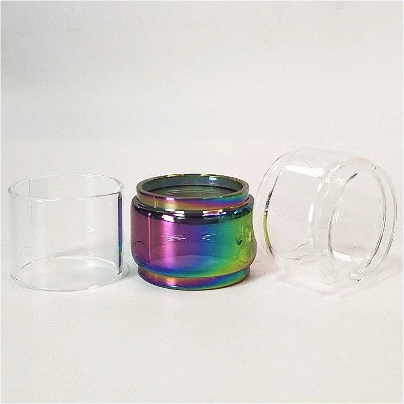 1set 3 in 1 Straight Bubble Glass Tube for Dead Rabbit RTA Machine Replacement Accessory