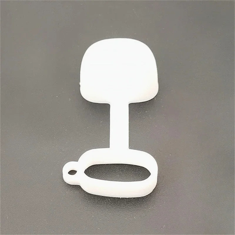 10PCS Silicone Protective Cover with Integrated Dust Cap Flat Mouth Dust Cap Accessories