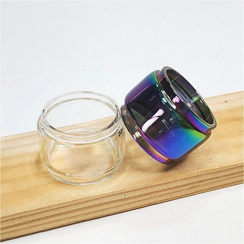 1set 3 in 1 Straight Bubble Glass Tube for Dead Rabbit RTA Machine Replacement Accessory