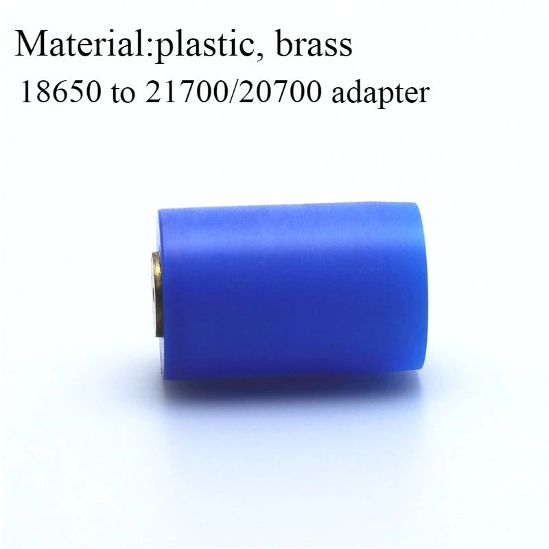 1PC Plastic Brass 18650 to 21700/20700 | 18650 to 26650 Battery Adapter Accessory