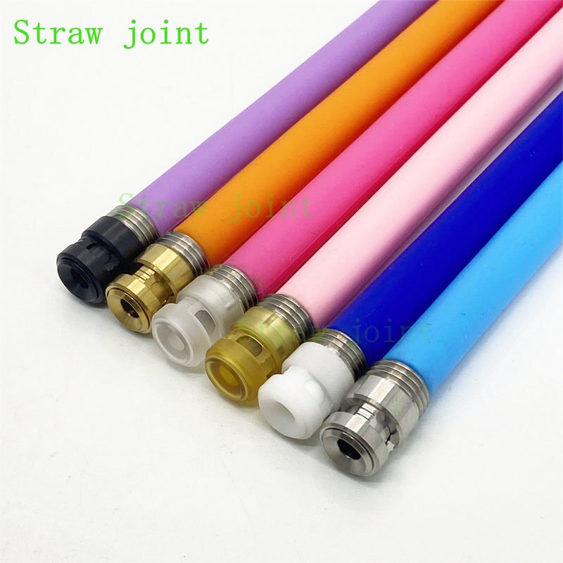 1PCS 510 316 Stainless Steel/peek/PEI/POM/PC PRC Quantum Shift Billet Box BB Interface Pipette Connector Straw Joint