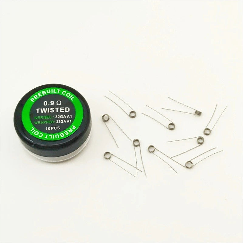 Finished Fancy Heating Wires Alien, Clapton, Twisted, Hive, Tiger, Quad Type - DIY Repair Accessory for RDA/RTA Atomizers