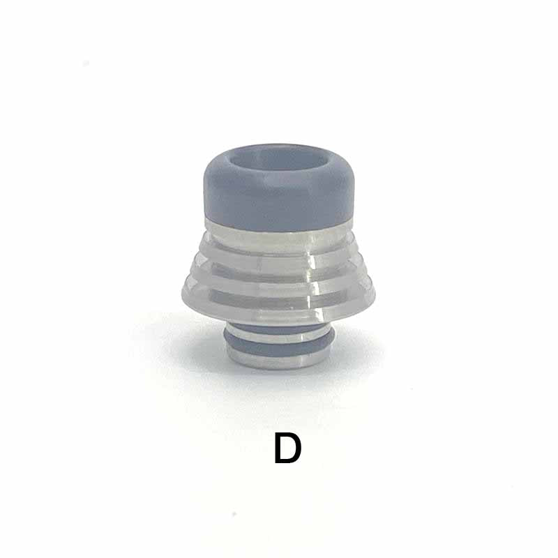 1PCS 510 810 Tower Stainless Steel + Resin Straw Joint