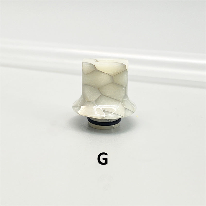 1PCS 510 Resin Flat Mouth Straw Joint